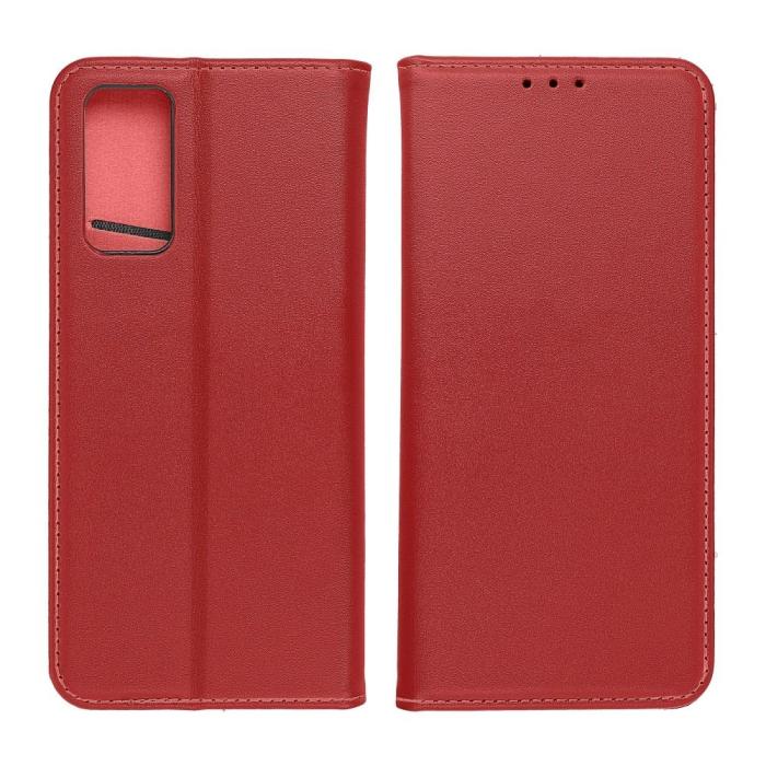 OEM - Samsung Galaxy A13 4G Plånboksfodral Forcell - Rödvin