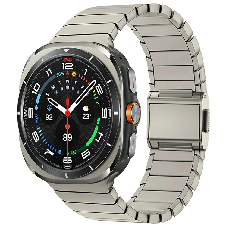 Galaxy Watch Ultra (47mm) Armband Stainless Steel - Titan | 5123 | AlltMobil