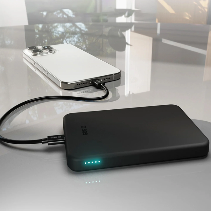 SBS - SBS Qi2 MagSafe Powerbank 5000mAh - Svart