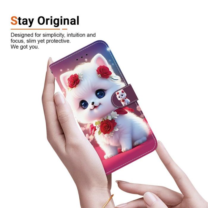 OEM - Samsung Galaxy S26/S26 Pro Fodral Äkta Läder Ställ - Rosakatt