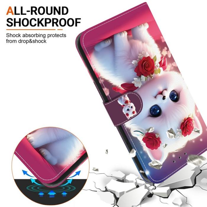 OEM - Samsung Galaxy S26/S26 Pro Fodral Äkta Läder Ställ - Rosakatt
