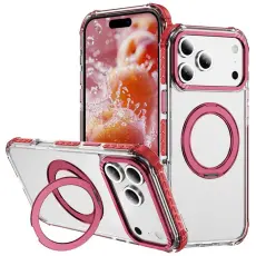 A-One Brand - iPhone 17 Pro Max Mobilskal MagSafe Anti Drop - Röd