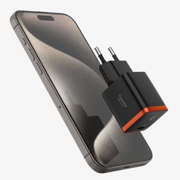 UTGATT - Spigen Snabbladdare 30W EE301EU Arcstation Essential - Svart