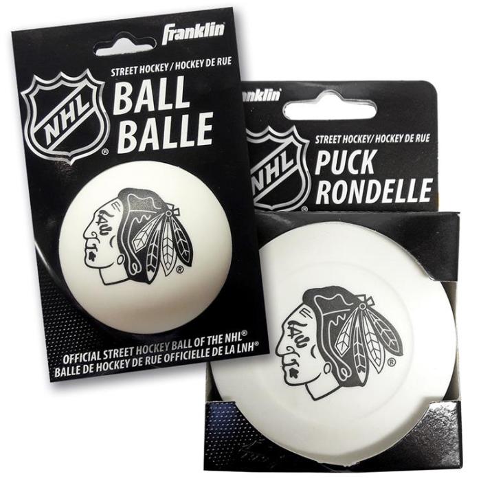UTGATT5 - Franklin Streethockeypuck + Boll Chicago Black Hawks