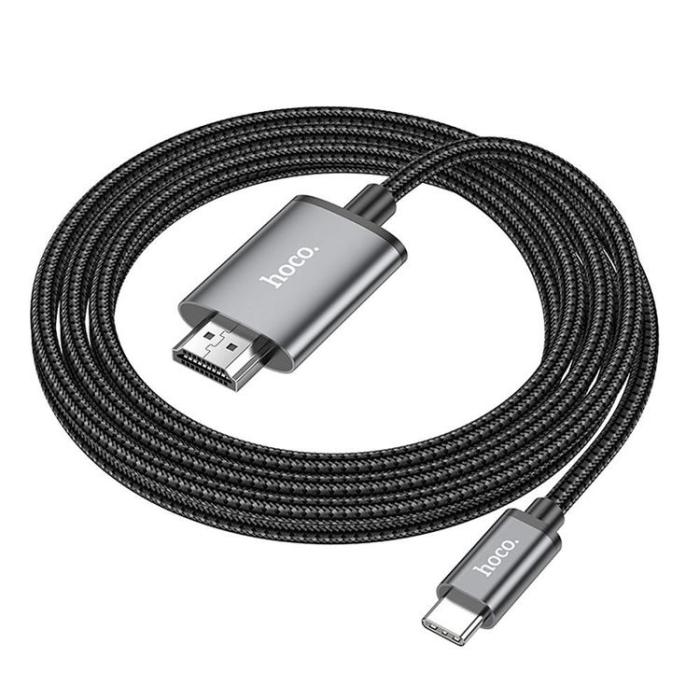 Hoco - HOCO USB-C till HDMI Kabel 4K 30Hz UA27 2 m