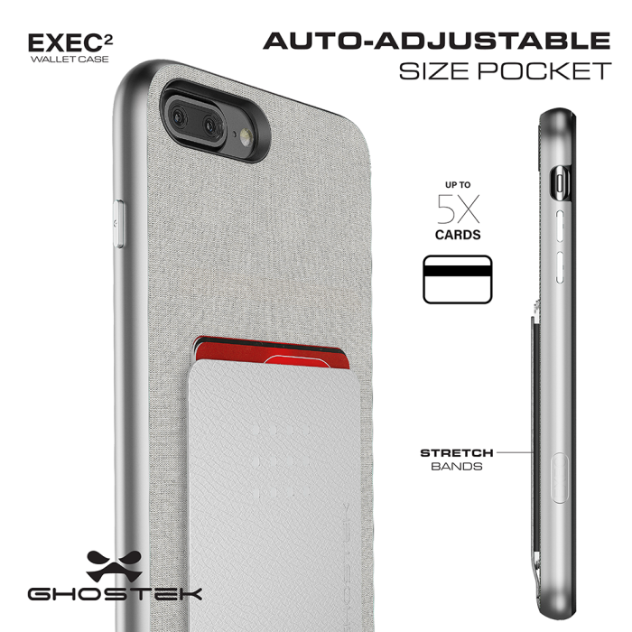 Ghostek - Ghostek Exec 2 Skal till iPhone 8 Plus / 7 Plus - Rosa
