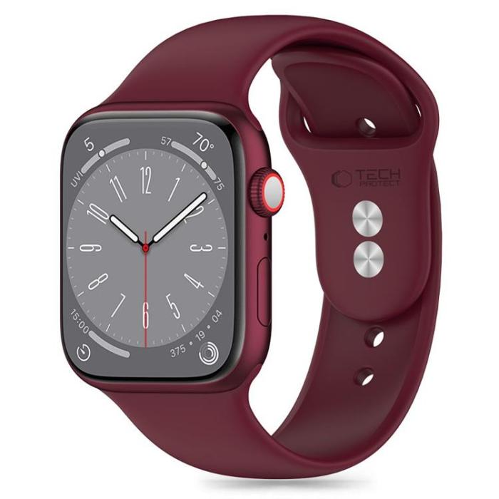 UTGATT - Tech-Protect Apple Watch 7/8/9/10/SE/Ultra 1/2(44/45/46/49mm) Silikon