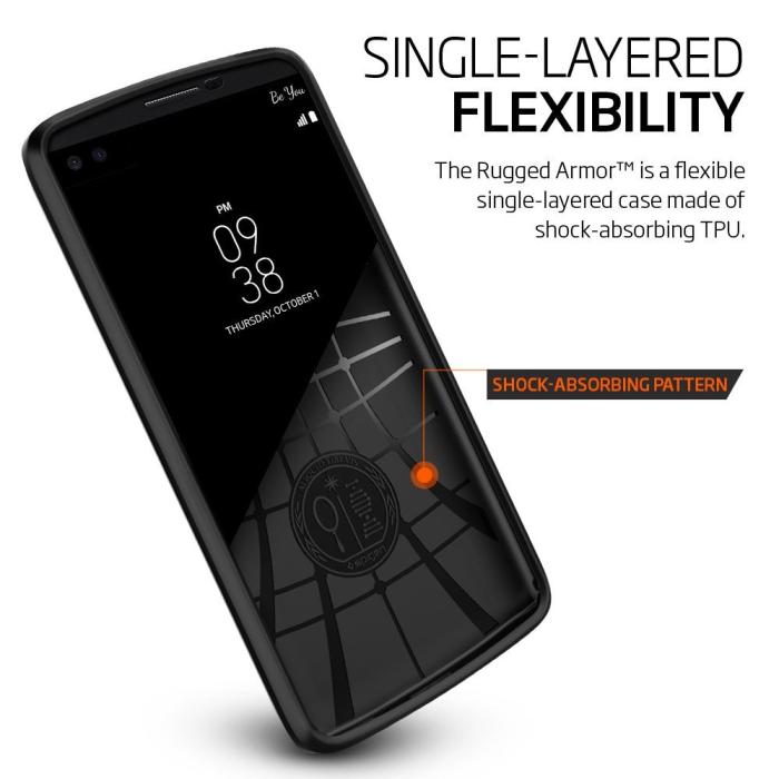 UTGATT5 - SPIGEN Rugged Armor Skal till LG V10 - Black