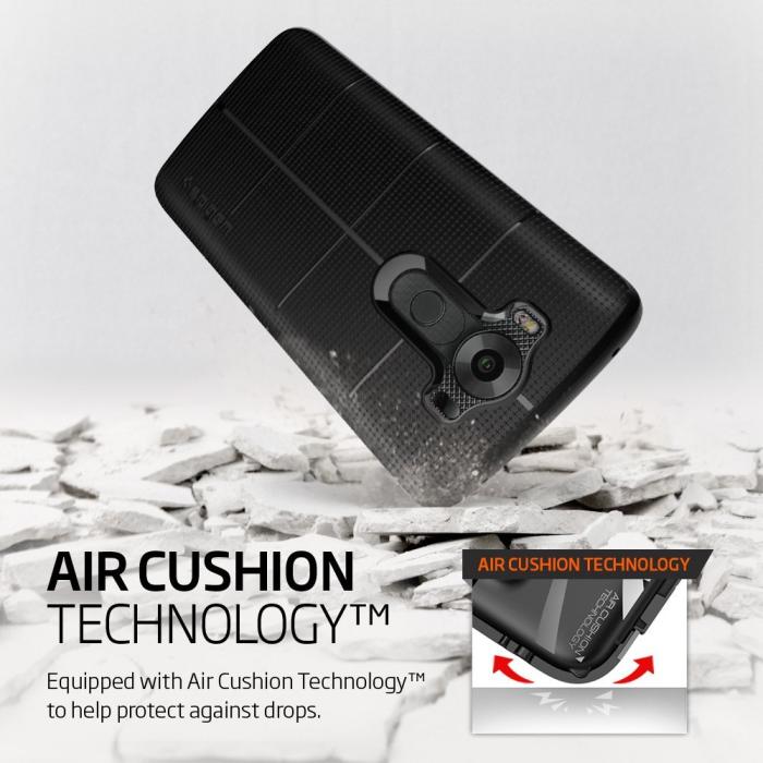 UTGATT5 - SPIGEN Rugged Armor Skal till LG V10 - Black