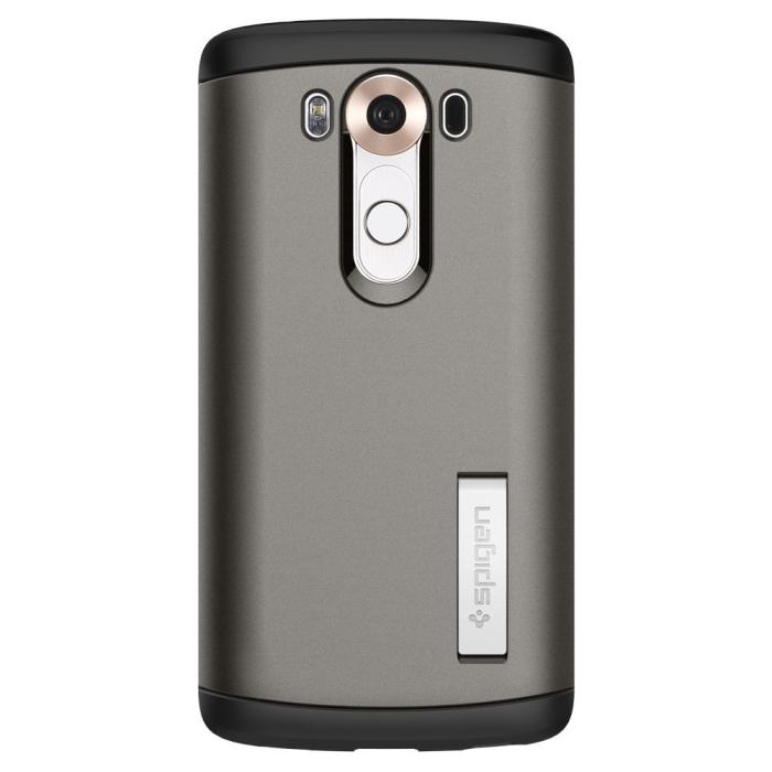 UTGATT5 - SPIGEN Slim Armor Skal till LG V10 - Gunmetal