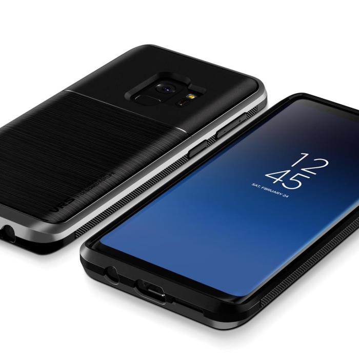 VERUS - Verus High Pro Shield Skal till Samsung Galaxy S9 - Silver