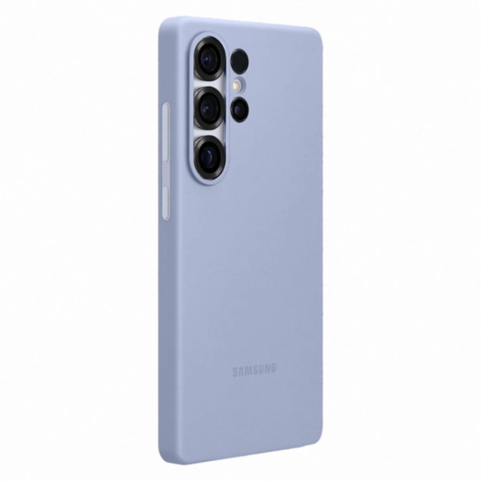 Samsung - Samsung Galaxy S25 Ultra Mobilskal Silicone - ljusblå