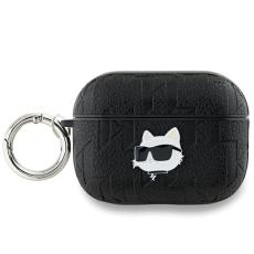 KARL LAGERFELD - Karl Lagerfeld AirPods Pro 2 Skal Monogram Choupette Head - Svart
