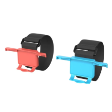 PGTECH - PGTECH 2st Nintendo Switch 2 Joy-Con Sportarmband - Blå/röd
