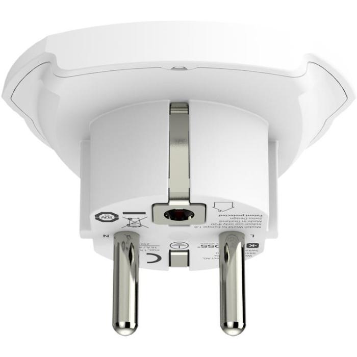 SKROSS - SKross El-Adapter Europa mfl - Vit