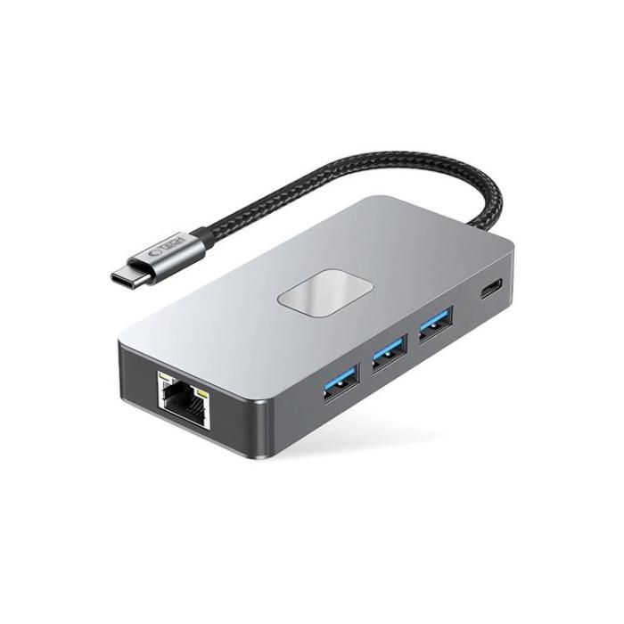 Tech-Protect - Tech-Protect HB05 9in1 Hub Adapter - Space Grå
