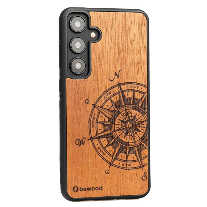 Bewood - Bewood Galaxy S24 Plus Mobilskal Traveler Merbau
