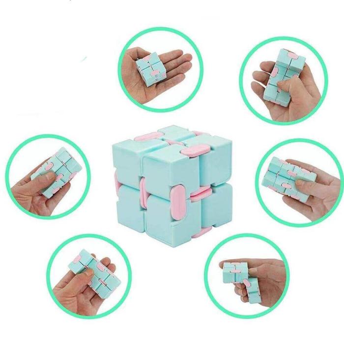 UTGATT5 - Infinity Cube Sensory Fidget Anti-stress - Rosa