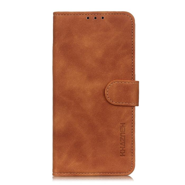 KHAZNEH - KHAZNEH Plånboksfodral för OnePlus Nord N100 - Brun