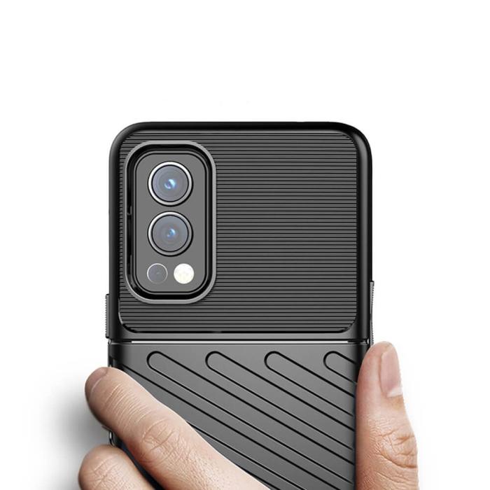 OEM - Twill Thunder Skal till Oneplus Nord 2 5G - Svart