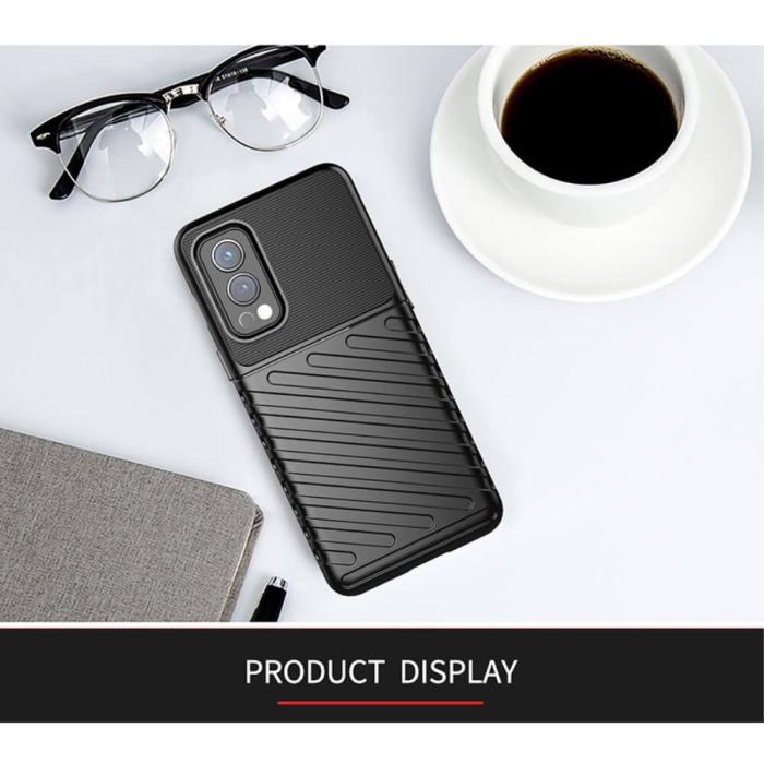 OEM - Twill Thunder Skal till Oneplus Nord 2 5G - Svart