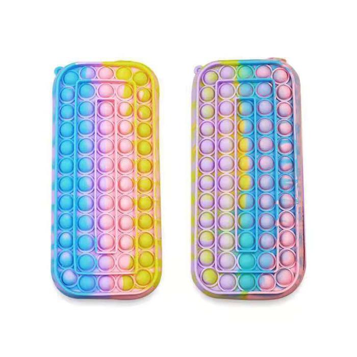 UTGATT5 - 1-Pack Pop it Fidget Toy - Pennskrin - Flerfärgad