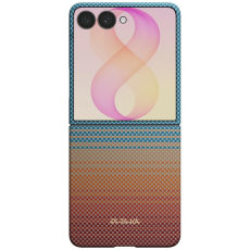 PITAKA - PITAKA Mobilskal F&ouml;r Galaxy Z Flip 8 Magsafe Edge - Sunset