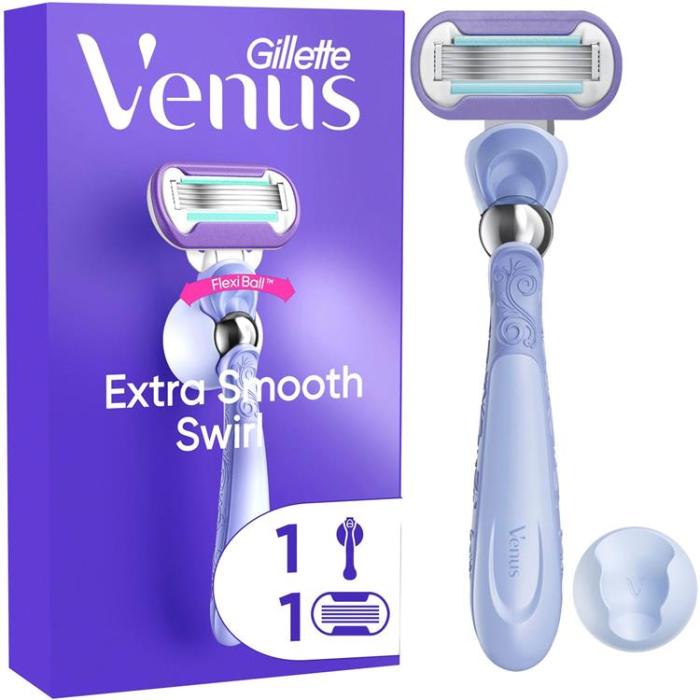Gillette - Gillette Rakhyvel Extra Smooth Swirl + 1st rakblad