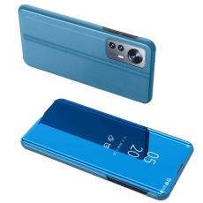 OEM - Xiaomi 12 Lite Fodral Clear View Flip - Blå
