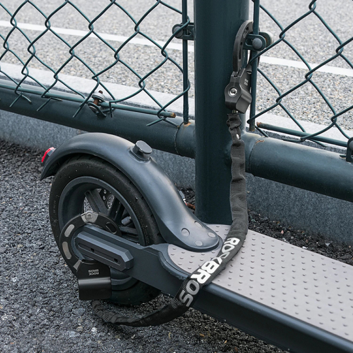 Rockbros - Rockbros Kedjelås för Skotrar och Cyklar 85922 - Svart