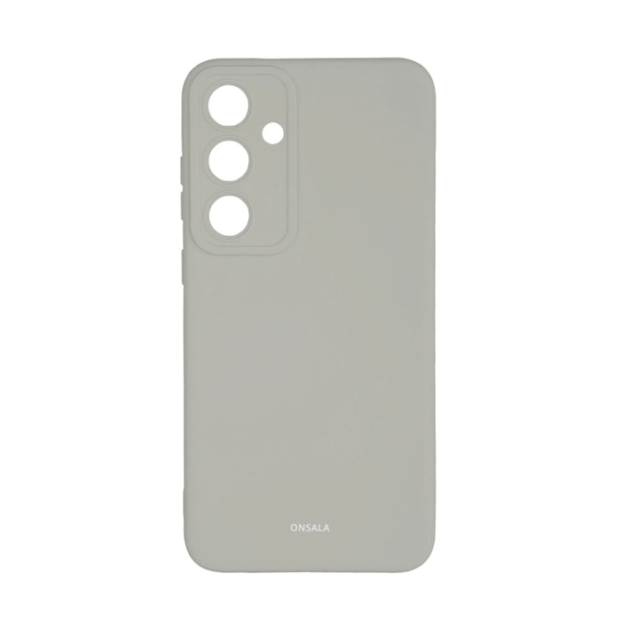 Onsala - Onsala Galaxy S24 FE 5G Mobilskal Silikon Concrete - Grå