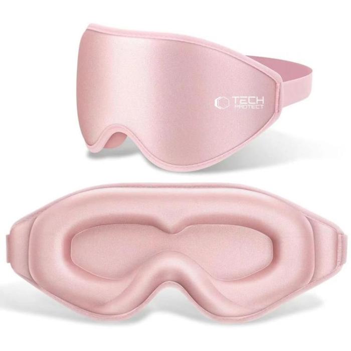 Tech-Protect - Tech-Protect Eyeshade Sömnmask - Baby Rosa
