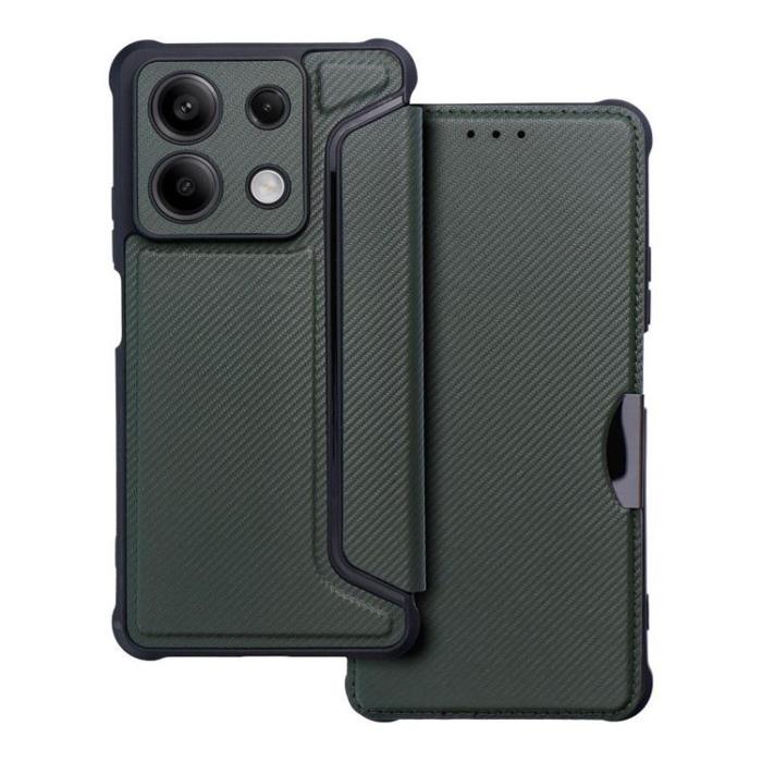 OEM - Xiaomi Redmi Note 13 5G Plånboksfodral Razor - Grön