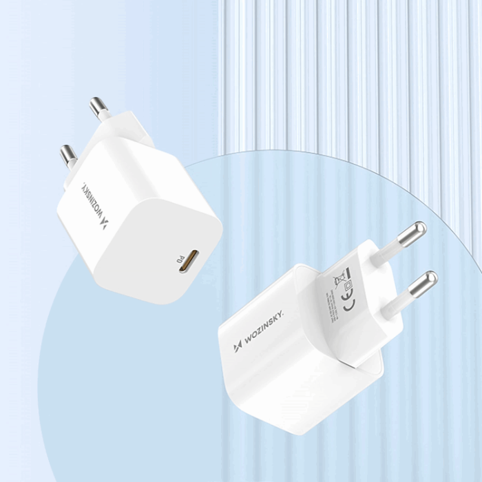 Wozinsky - Wozinsky Väggladdare USB-C PD 20W - Vit