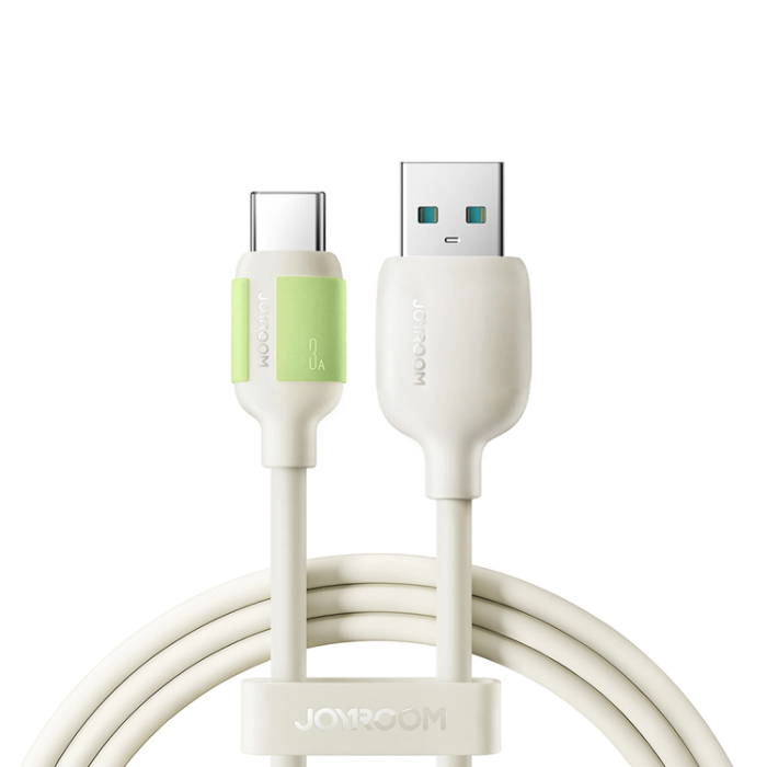 Joyroom - Joyroom USB-A Till USB-C Kabel 3A 2m - Beige