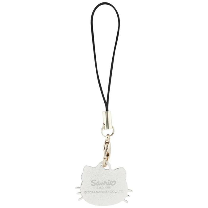 Hello Kitty - Hello Kitty Hängande Mobilrem Charm Kitty Head - Svart
