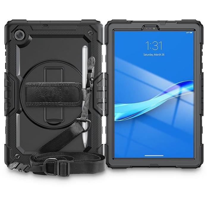 UTGATT - Tech-Protect Solid 360 Skal Lenovo Tab M10 10.1 2ND Gen TB-X306 - Svart