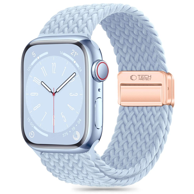 Tech-Protect Apple Watch (38/40/41mm) Armband NylonMag - Baby Blå | 5123 | AlltMobil