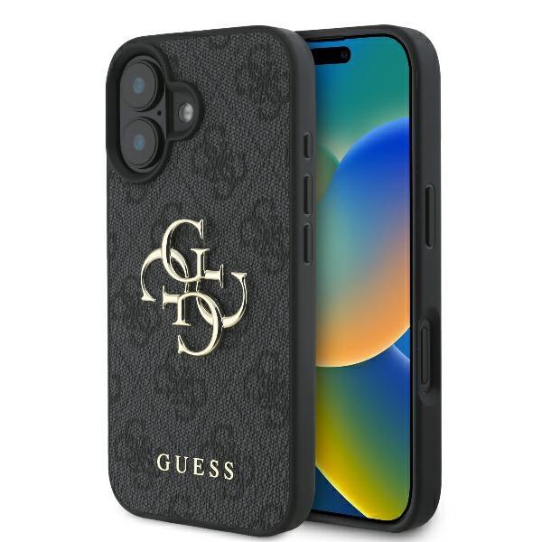 Guess iPhone 16 Mobilskal 4G Big Logo - Svart | 2353 | AlltMobil
