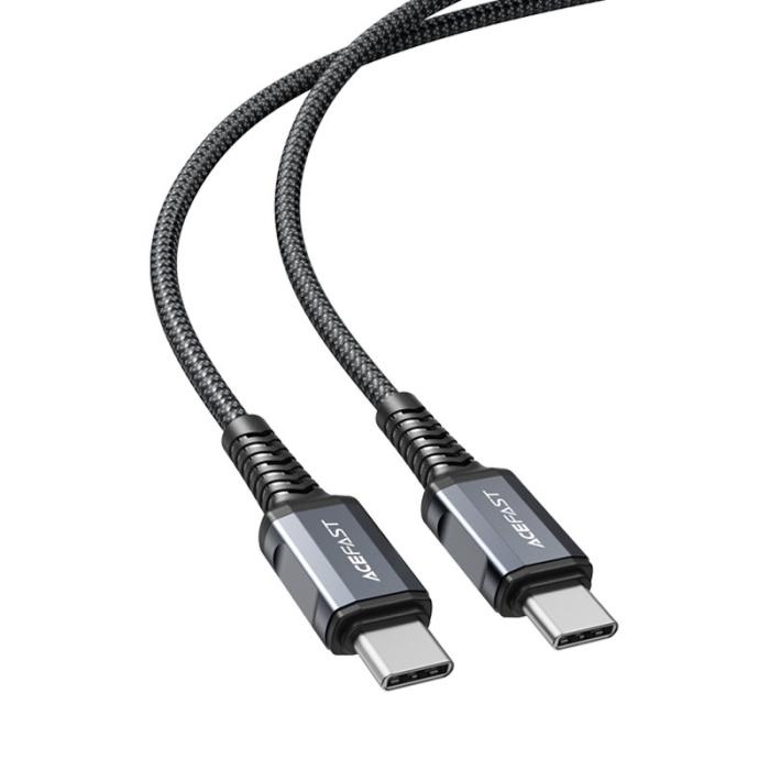 Acefast - Acefast USB-C till USB-C 60W 1.2m - Grå