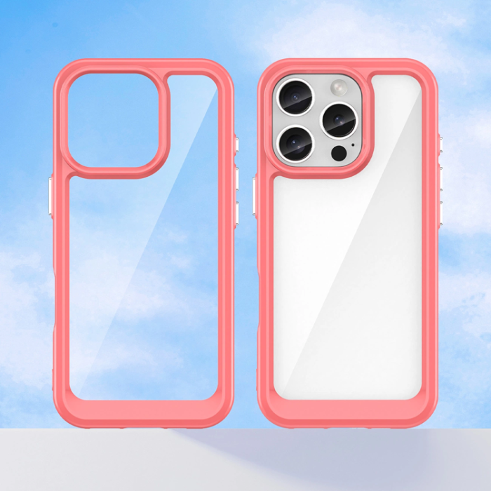 OEM - iPhone 16 Pro Max Mobilskal Outer Space - Röd