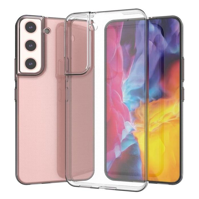 Ruhtel - Ultra Clear Gel Skal Galaxy S22 Plus - Transparent