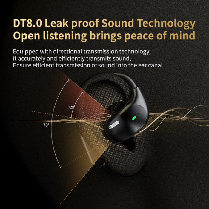 A-One Brand - Trådlösa Bluetooth-Hörlurar Sports Ear-hook LX-80