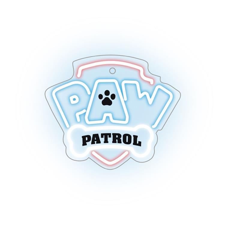 Paw Patrol LED Neon Light LOGO Plexiglass Hängande | 264 | AlltMobil