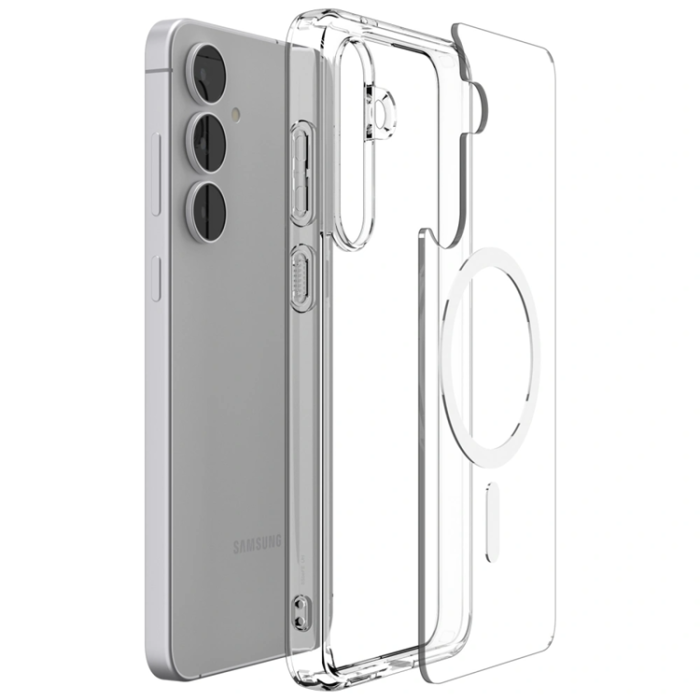 Spigen - Spigen Galaxy S25 FE Mobilskal Magsafe Ultra Hybrid - Clear