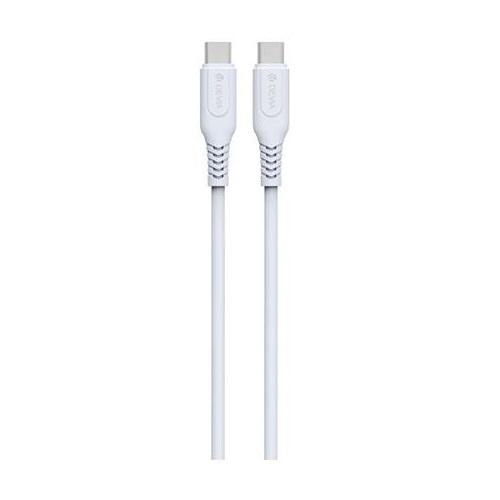 Devia USB-C Till USB-C 60W 3A Kabel 1m PD - Vit | 3541 | AlltMobil