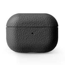 Melkco - MELKCO Fodral f&ouml;r Apple AirPods Pro &Auml;kta l&auml;der PC Skydd - Svart