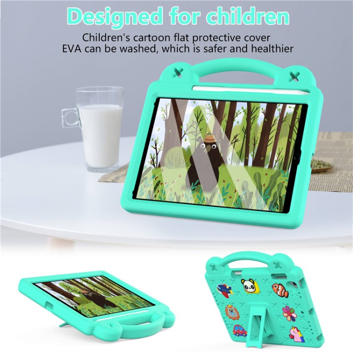 A-One Brand - iPad Air 2 (2014)/Air (2013) Skal EVA Kickstand Shockproof - Grön