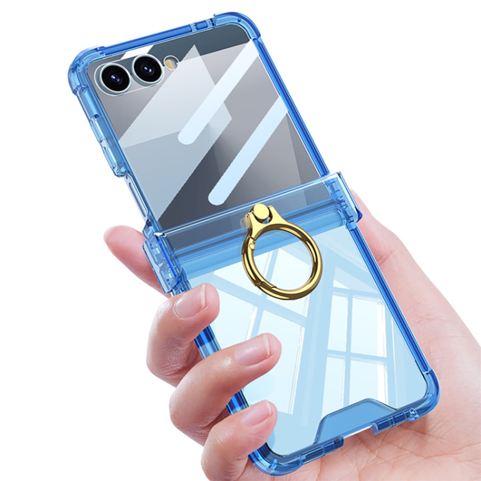 GKK - GKK Galaxy Z Flip 7 Mobilskal Stötsäker - Transparent