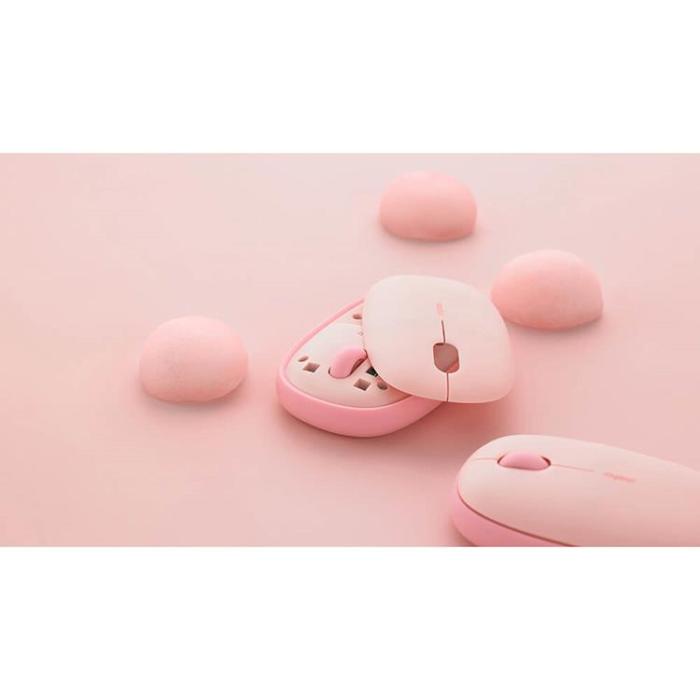 Rapoo - Rapoo Trådlös Mus M660 Silent Multi-Mode - Rosa